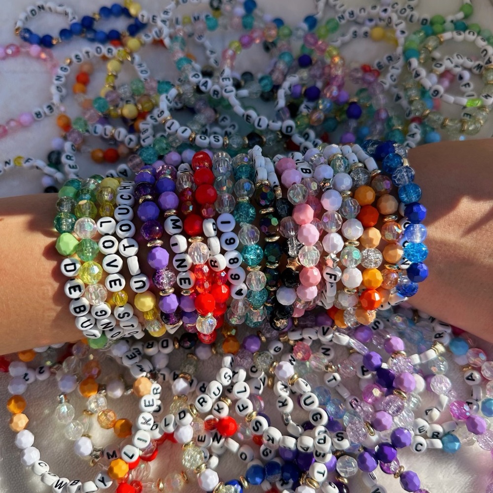 10 Pack - Taylor Swift The Eras Tour Friendship Bracelets Handmade
